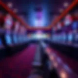 Inside Barstool Sportsbook: The Betting Experience Interior view of Barstool Sportsbook showcasing betting terminals