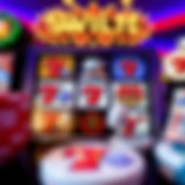 Diverse Features of iOS Slot Games A selection of various iOS slot games showing unique features