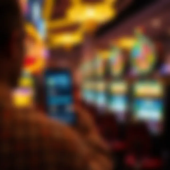 Navigating Betrivers MI Features User navigating the app features