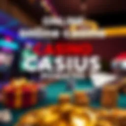 Visual representation of various online casino bonus codes