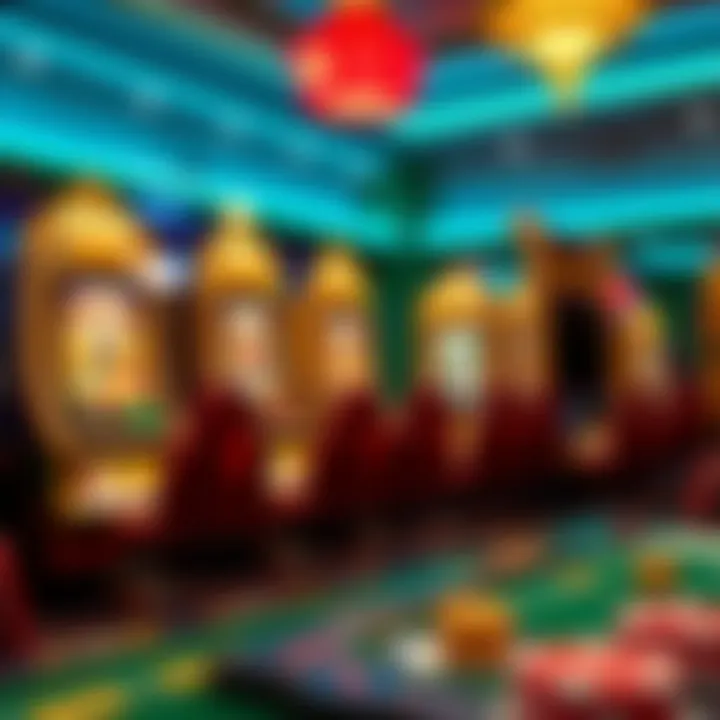 Future Trends in Online Gambling Infographic on technological advancements in online casinos