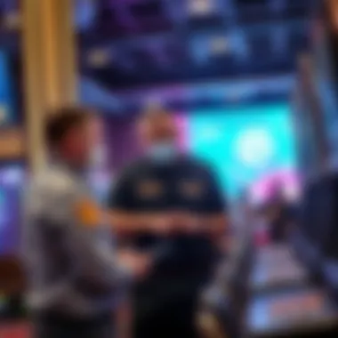 Asset Protection Strategies in Gaming Environments Security personnel conducting an asset protection drill