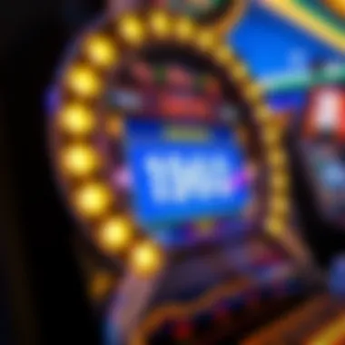 Digital Interfaces Enhancing Player Experience A digital display showcasing winnings in a slot machine