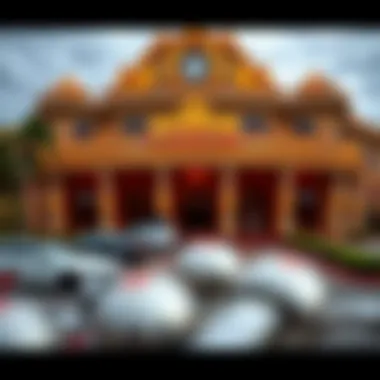 Architectural Marvels of Connecticut Casinos Exterior view of a prominent Connecticut casino showcasing its architectural grandeur