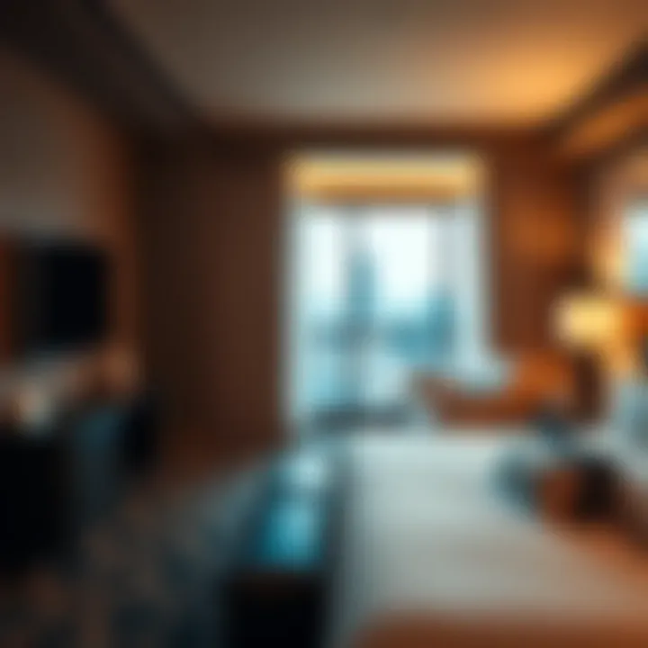 A luxurious guest suite at Circa Resort, highlighting its premium amenities