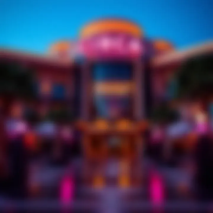 A stunning view of Circa Resort Casino's exterior showcasing its modern architecture