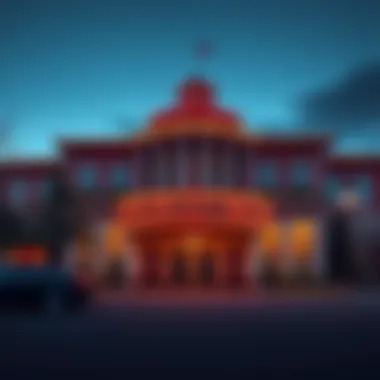 Stunning Exterior of Colorado Belle Casino Resort Exterior view of the Colorado Belle Casino Resort showcasing its paddleboat design