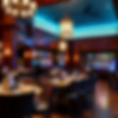 Diverse Dining Experience at Colorado Belle Cozy dining area within the resort featuring diverse cuisine options