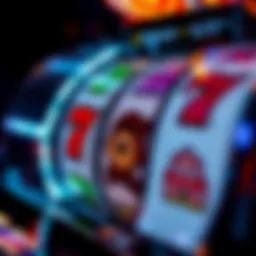 The intricate reels of a Double Double Slots machine showcasing unique symbols