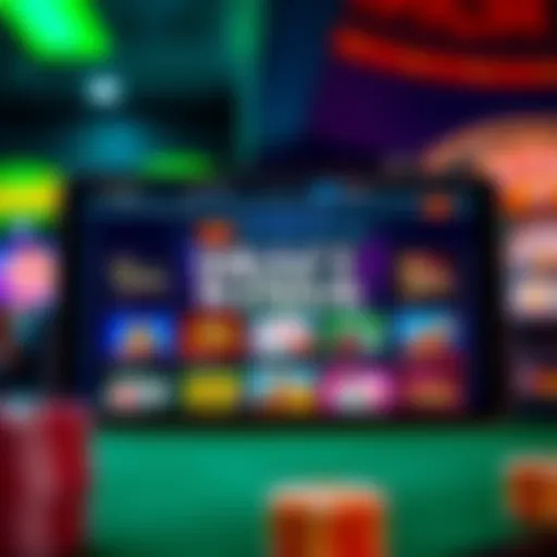 Promotions on DraftKings Online Casino Illustration of the DraftKings online casino interface showcasing various promotions