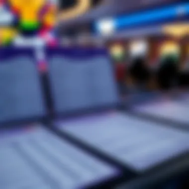 An organized layout of entry forms and prize options for a March Madness pool