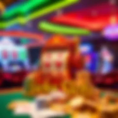 A dynamic representation of the evolution of gambling trends within social media platforms.