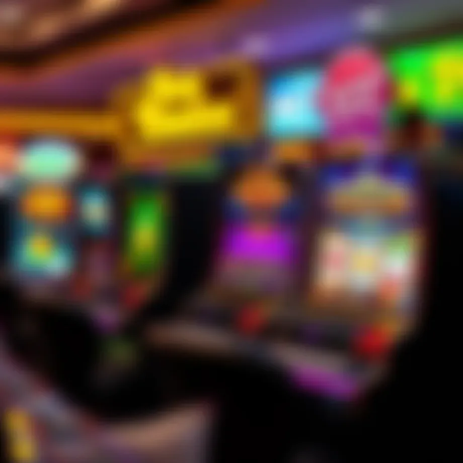 Vibrant representation of popular slot themes