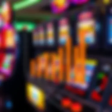 Payout Trends in Slot Machines Graph illustrating trends in slot machine payout percentages