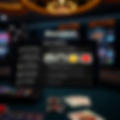 Dynamic Blackjack Game Options An engaging online blackjack game interface showcasing various options