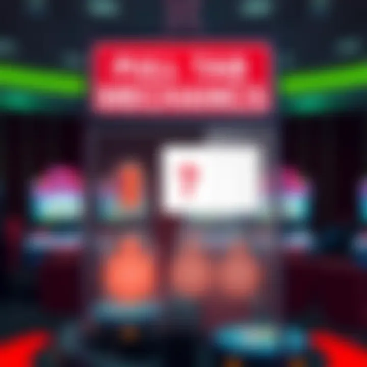 Understanding Pull Tab Mechanics An illustration depicting the mechanics of how pull tabs function in gaming.