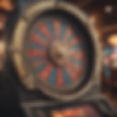 Exciting animation of winning spins on a slot game