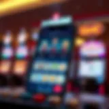 Mobile lottery application interface showcasing Jackpocket features