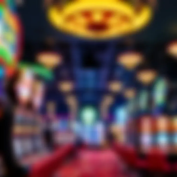 Exciting Gaming Floor at Leelanau Casino Vibrant gaming floor filled with slot machines