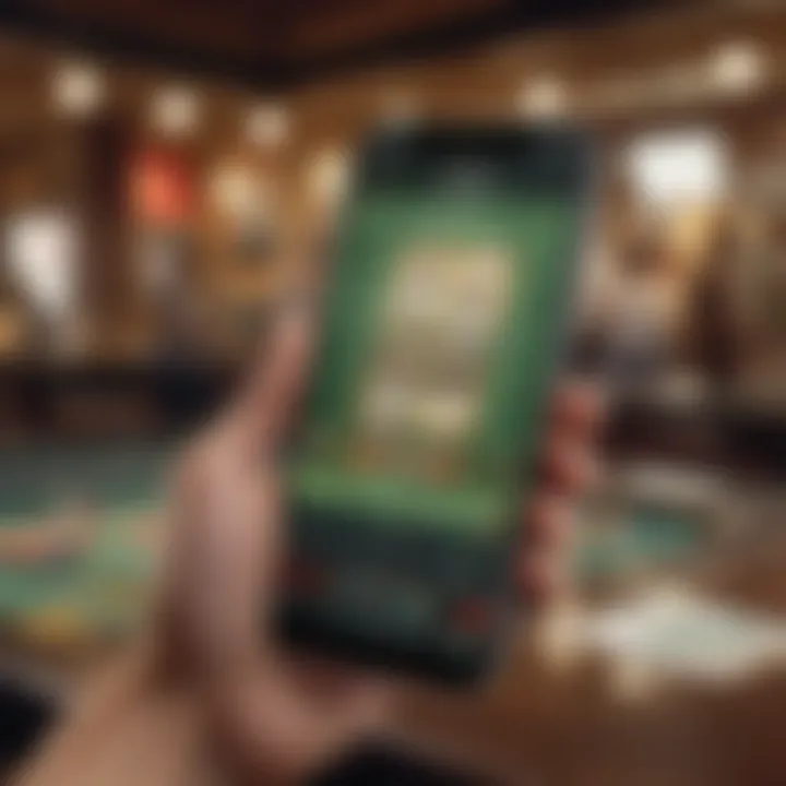 Illustration highlighting the advantages of using Cash App for gambling transactions