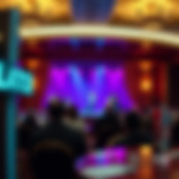 Live Entertainment at Palace Station Entertainment stage featuring live performances