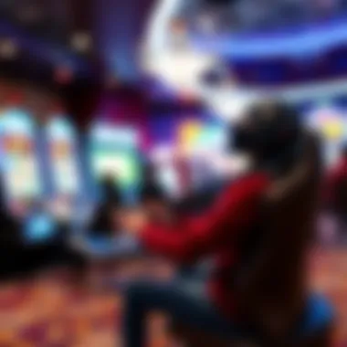 The Future of Immersive Gaming Illustration of immersive technology in mobile gaming