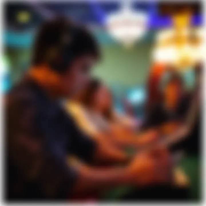 Strategies for Enhanced Gaming A gamer strategizing for optimal gameplay