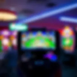 A vibrant screen displaying a popular mobile game