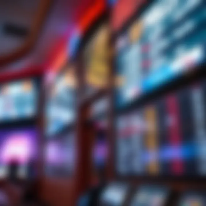 Display of betting odds