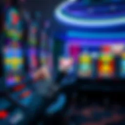 Engaging visuals of slot game interfaces showcasing vibrant graphics and themes