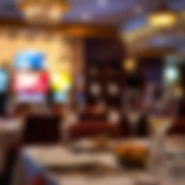 Gourmet Dining Experience Gourmet dining experience in a Texas casino