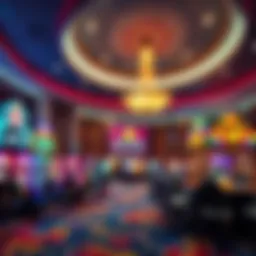 Stunning view of luxurious casino interiors in Texas