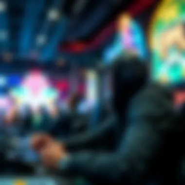 Conceptual representation of mobile gaming as a source of income