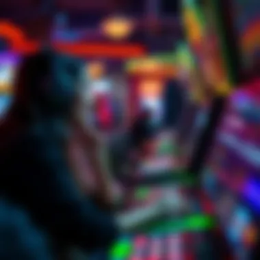 User engaging with a rewarding gaming experience