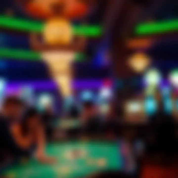 The Thrill of Gaming: Nightlife in Casinos Lively casino atmosphere with gaming tables