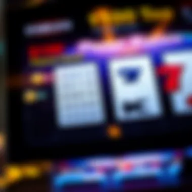Understanding Payout Rates Close-up of a slot machine payout screen