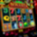 Detailed view of Bonanza slot game interface showcasing symbols and paylines.