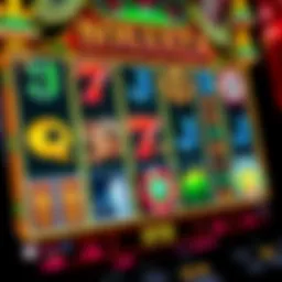 Detailed view of Bonanza slot game interface showcasing symbols and paylines.