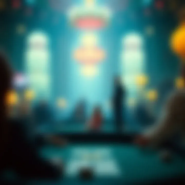 Choices in the Game of Fate Abstract representation of decision-making processes