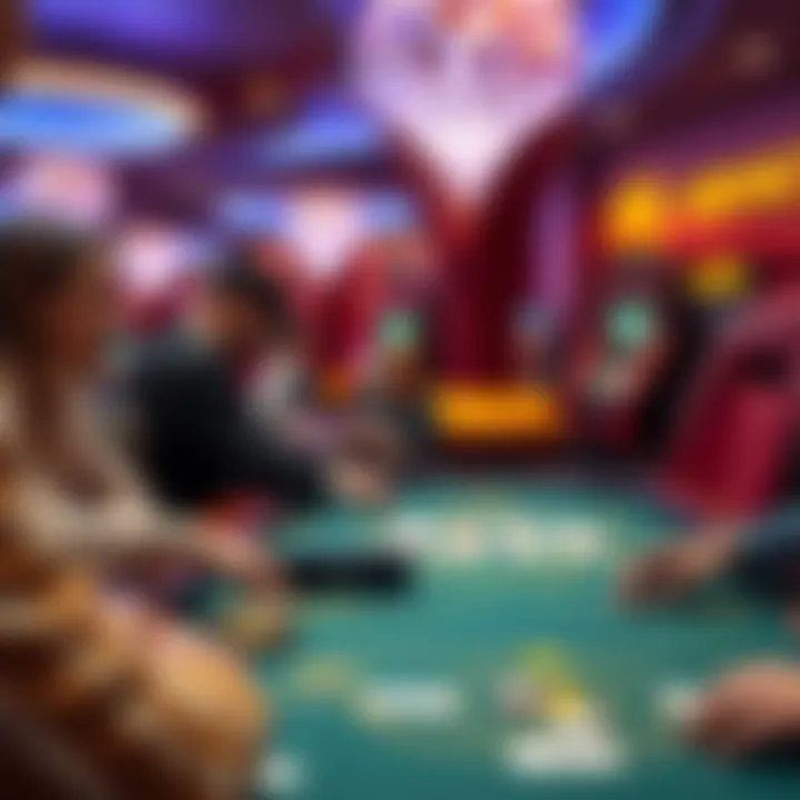 Strategic Gameplay with Play Cash Strategic gameplay using play cash in a casino environment