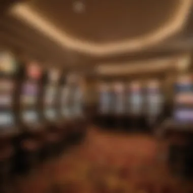 Diverse gaming options available at the casino floor of the Golden Nugget