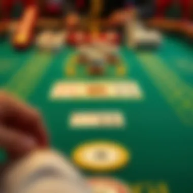 Understanding the Baccarat Table Layout Baccarat table layout with cards