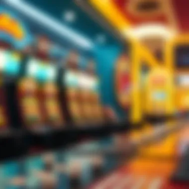 The Future of Lottery Games A futuristic representation of technology impacting lottery systems