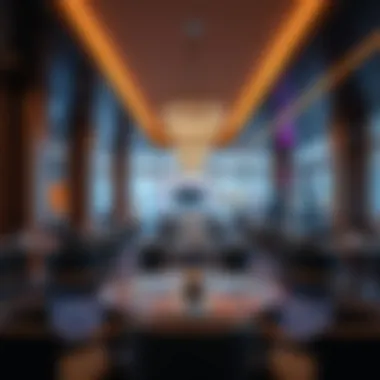 Innovative Lounge Area An innovative lounge area showcasing modern design