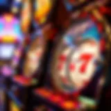 A vibrant display of classic slot machine reels