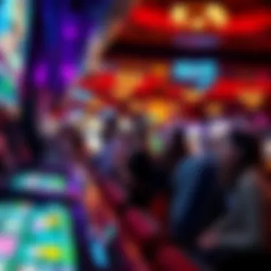 Exciting Gaming Experience Exciting gaming tables filled with energy and excitement