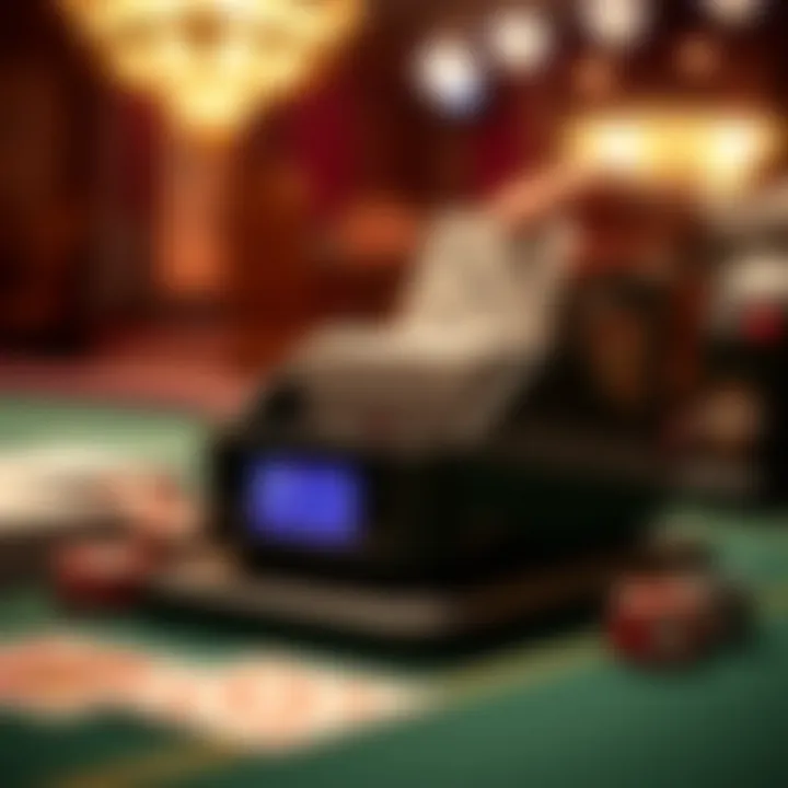 Innovative Electronic Card Shuffler Innovative electronic card shuffler design