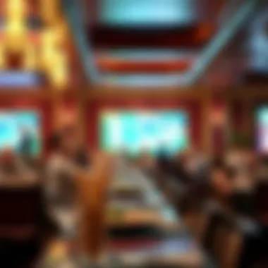 Culinary Experiences at Treasure Chest Casino Diverse culinary offerings at a restaurant within the casino