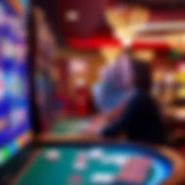 Skill and Chance in Casino Gaming Visual representation of chance vs. skill in gaming