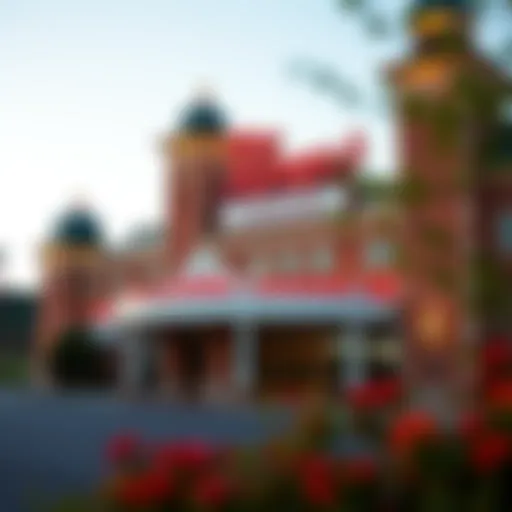 Two Kings Mountain Casino Exterior The exterior view of Two Kings Mountain Casino showcasing its architectural design